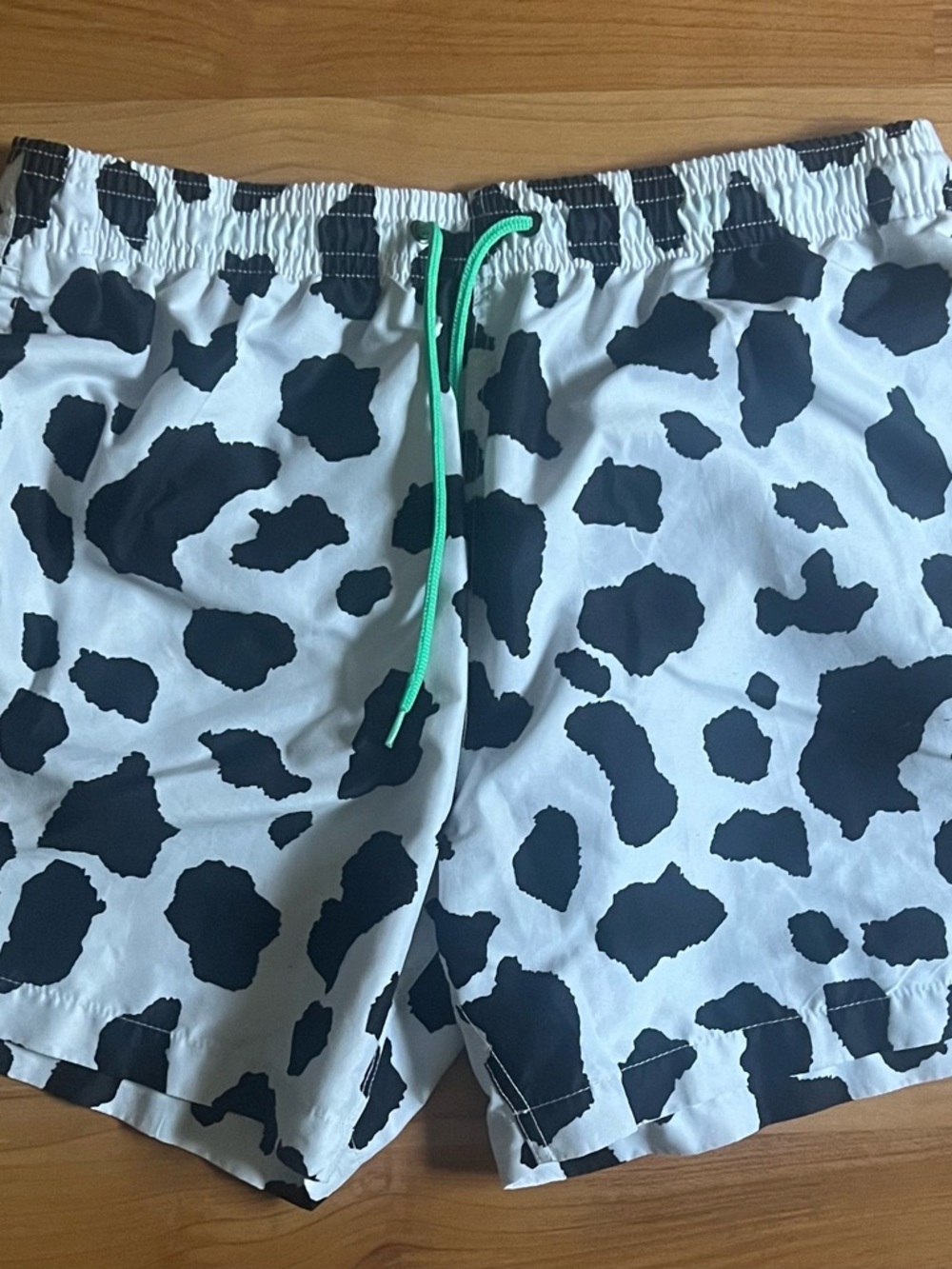 Trunks Surf & Swim Co. Men’s “Sano” Cow Print Swim Trunks (Size = XL)